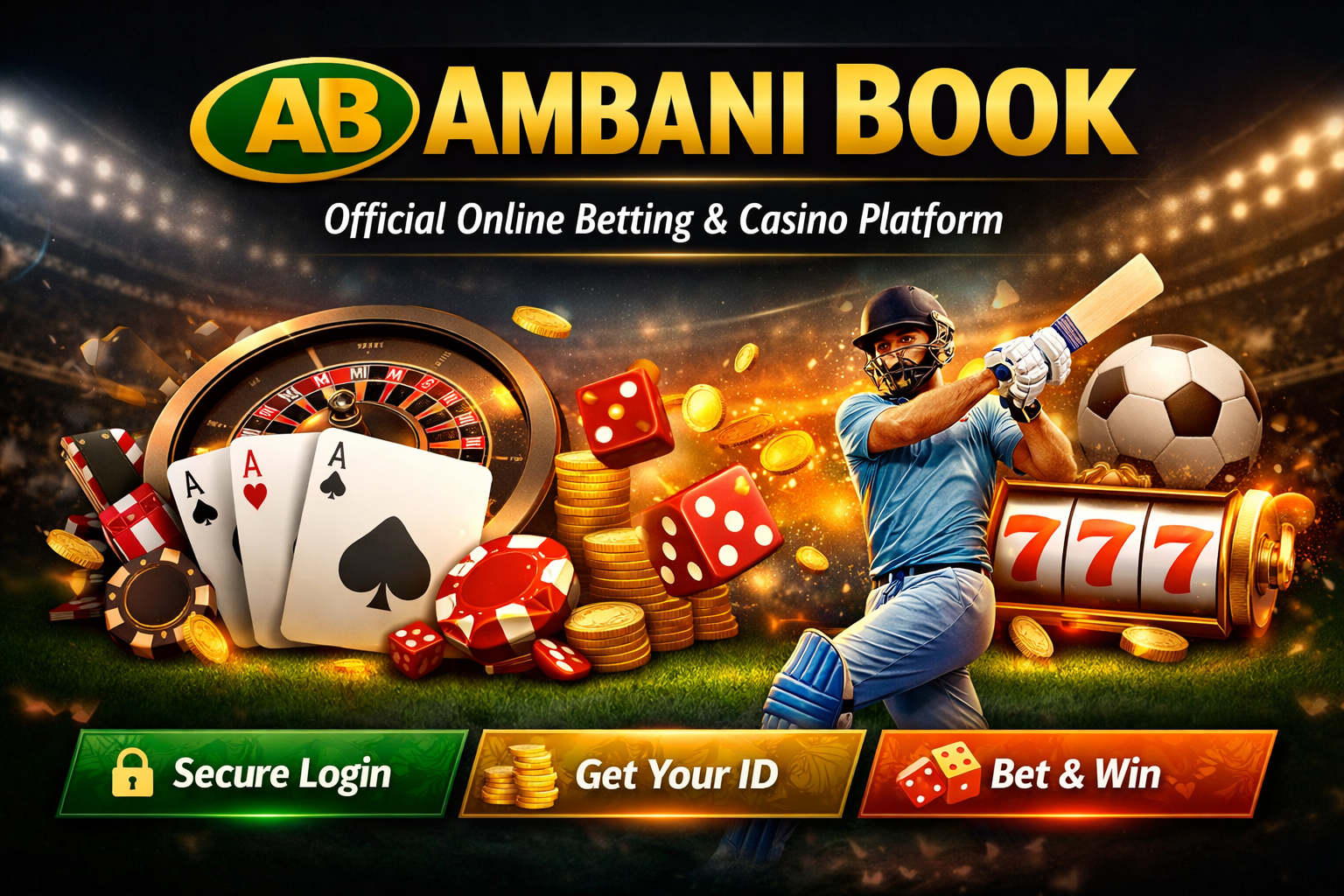 Ambani Book – Online Betting & Casino Platform in India