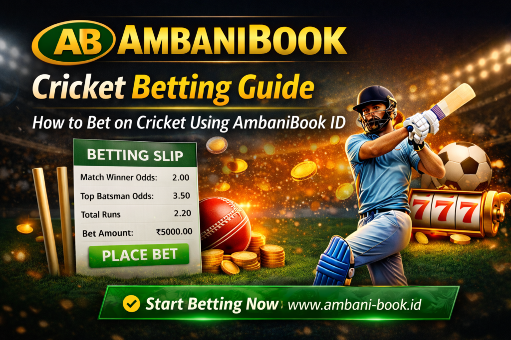 AmbaniBook Cricket Betting Guide – How to Bet on Cricket Using AmbaniBook ID
